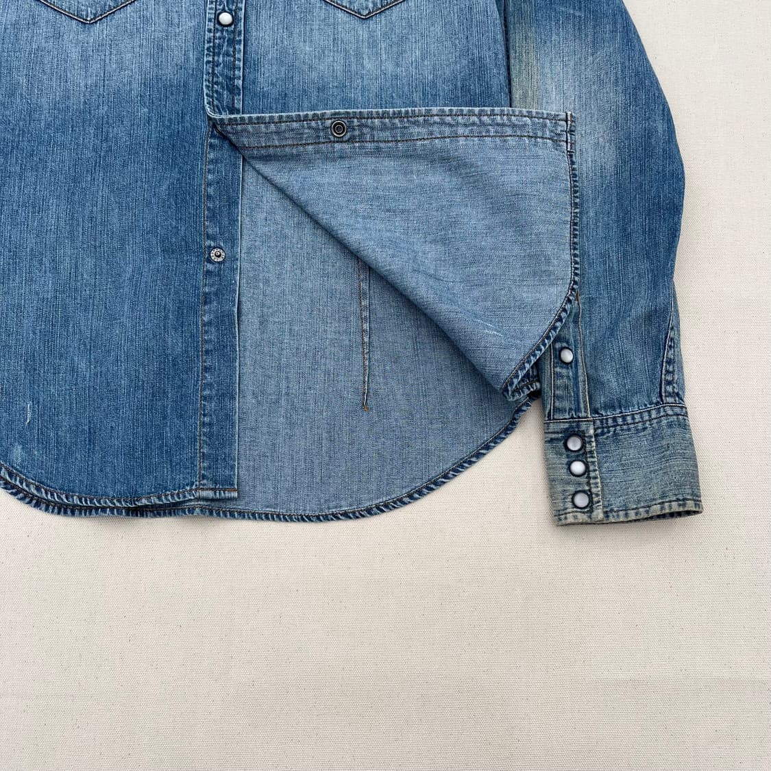 랄프로렌 웨스턴 데님 셔츠 상품이미지3