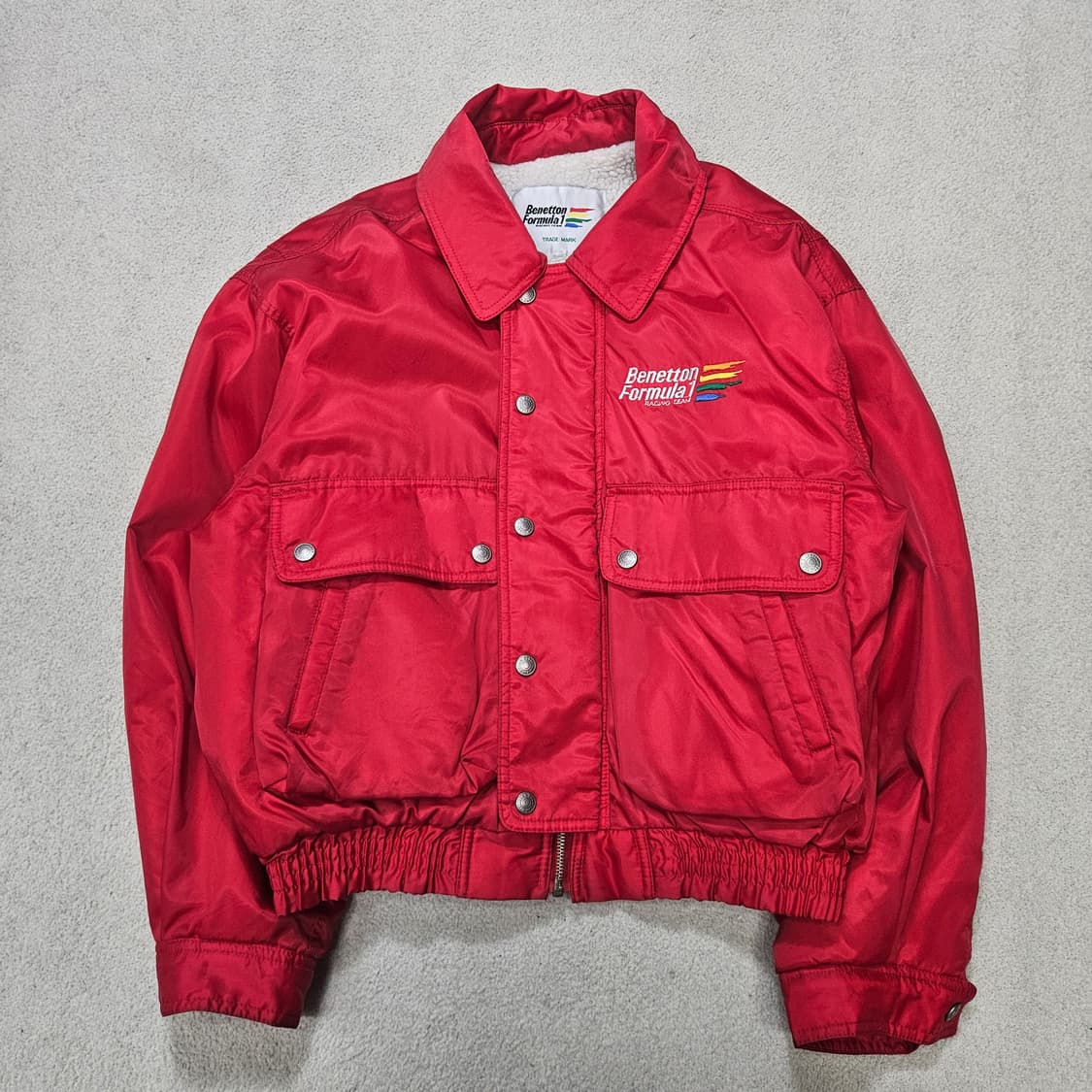 90s 베네통 포뮬러 봄버 자켓 M 상품이미지1