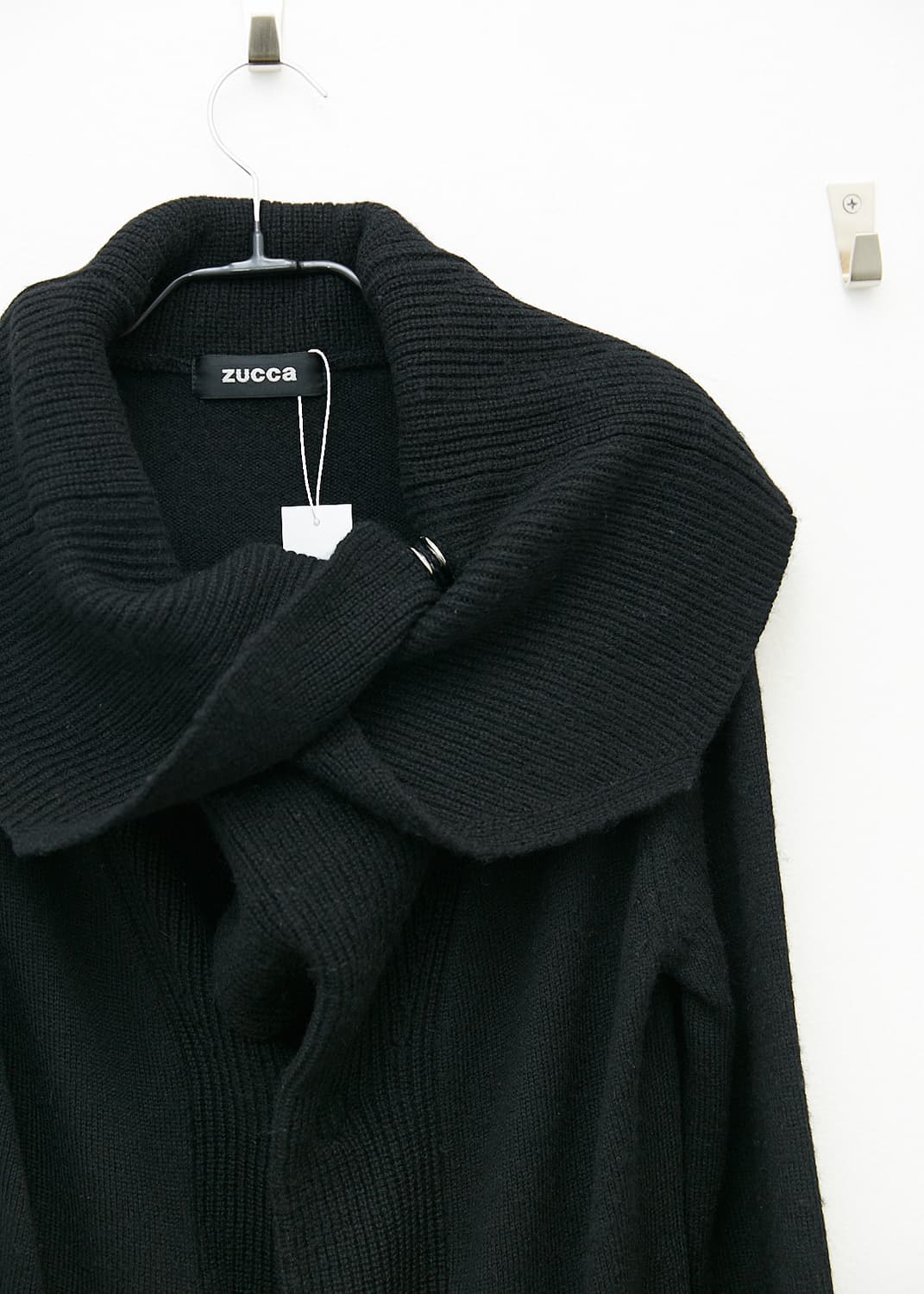 High Neck Ribbed Cardigan 상품이미지2