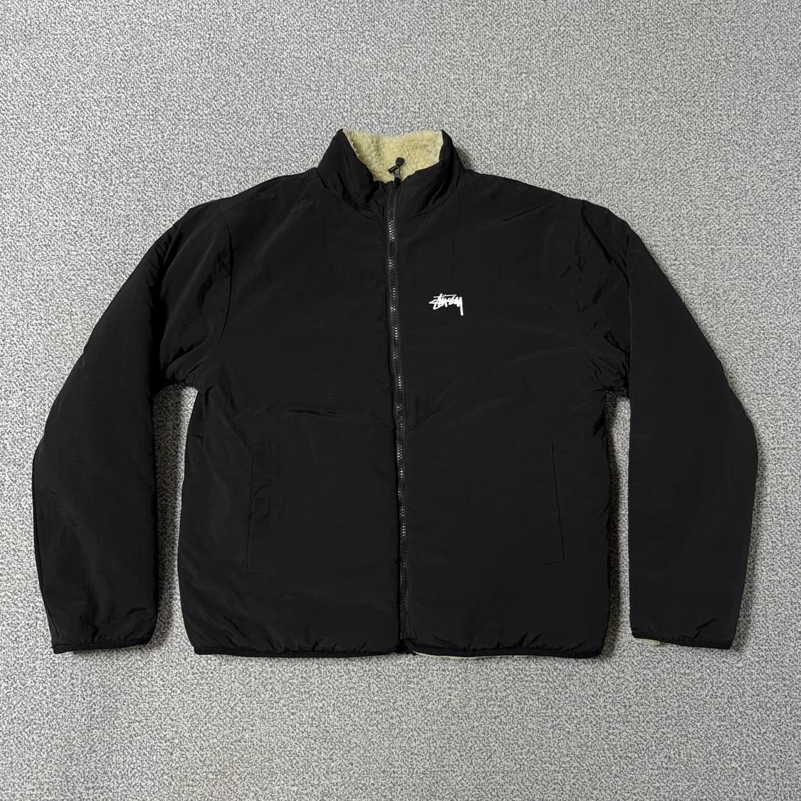 [정가 55만원] 스투시 리버시블 8볼 쉐르파 자켓 상품이미지8