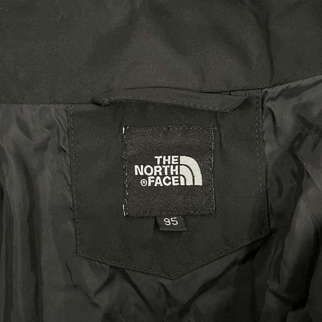 [정품/95] 노스페이스 블랙 바람막이 후드 자켓 b19 상품이미지5