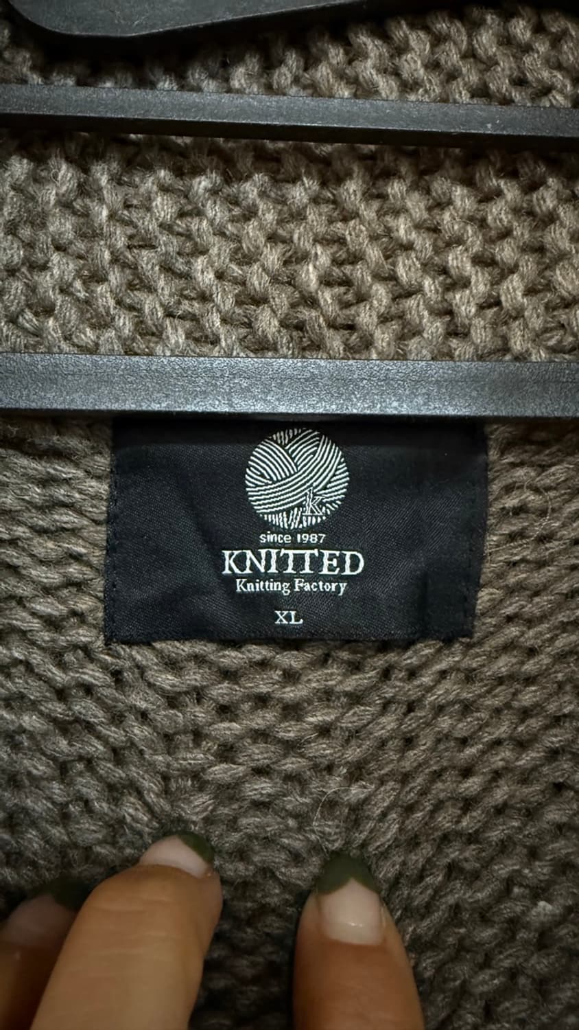 KNITTED 노르딕  가디건 XL 상품이미지6