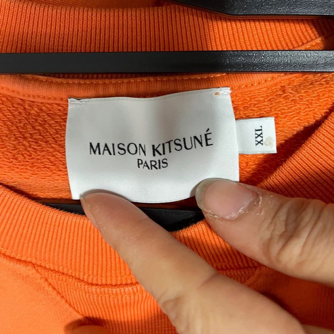 메종키츠네. 맨투맨. 6750 상품이미지5