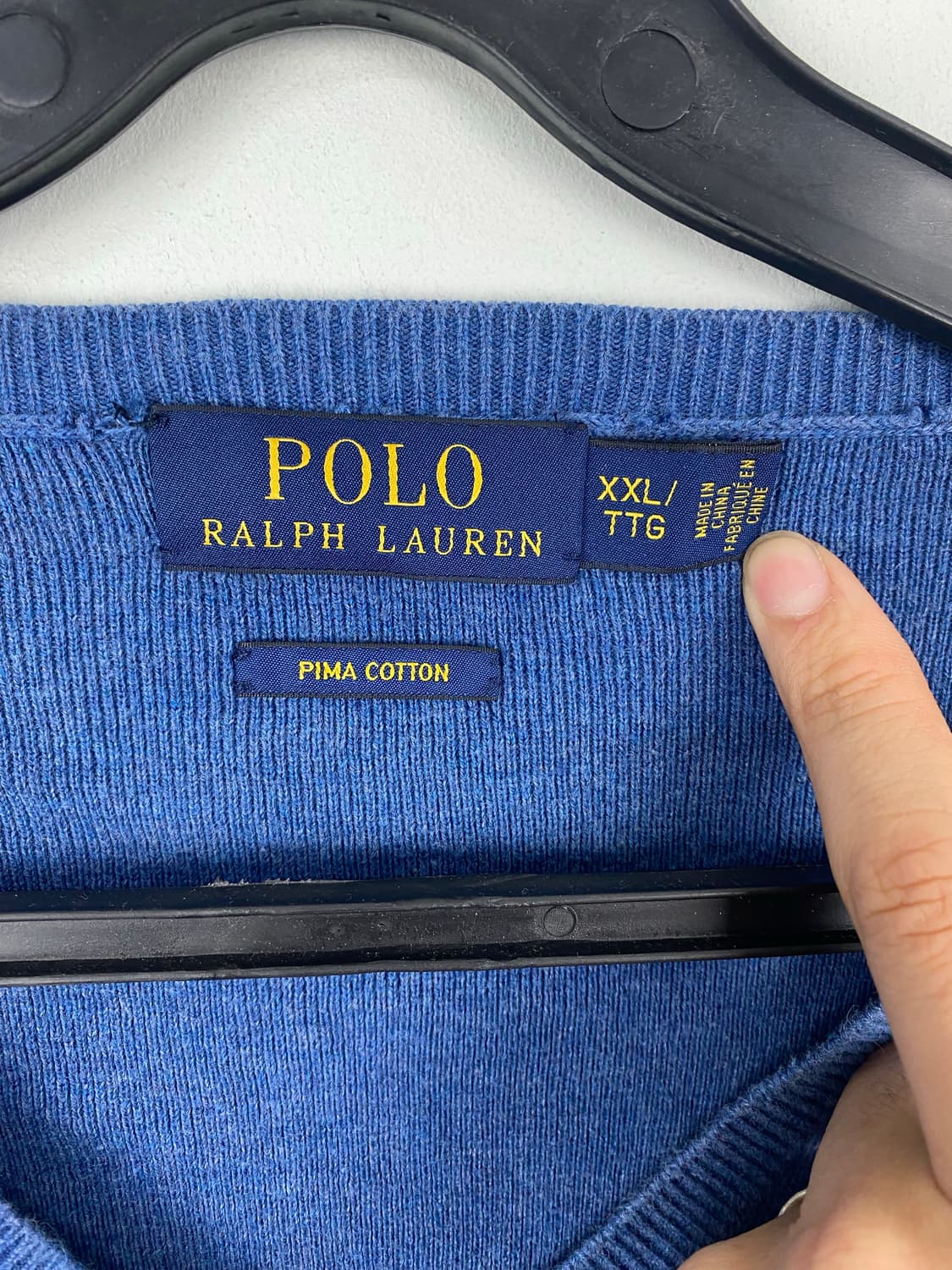 폴로 랄프로렌 리메이크 크롭 니트집업 XXL <482> 상품이미지3