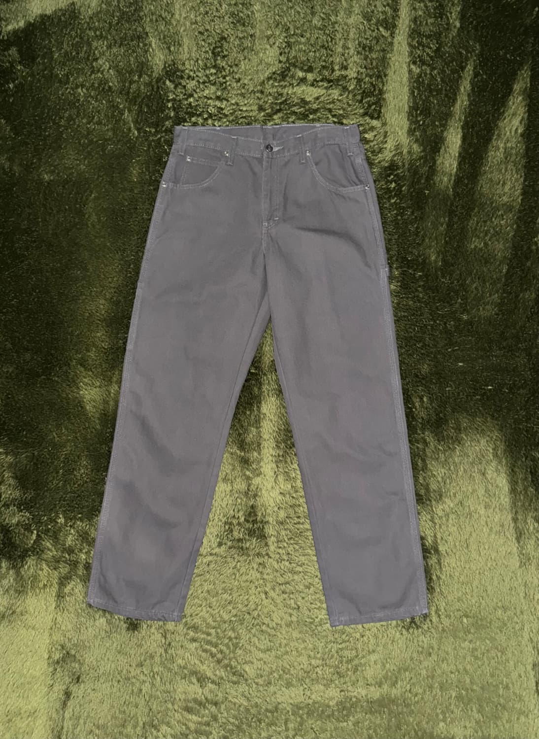 [32X32] 디키즈 덕캔버스 카펜터 팬츠 다크 그레이 상품이미지1