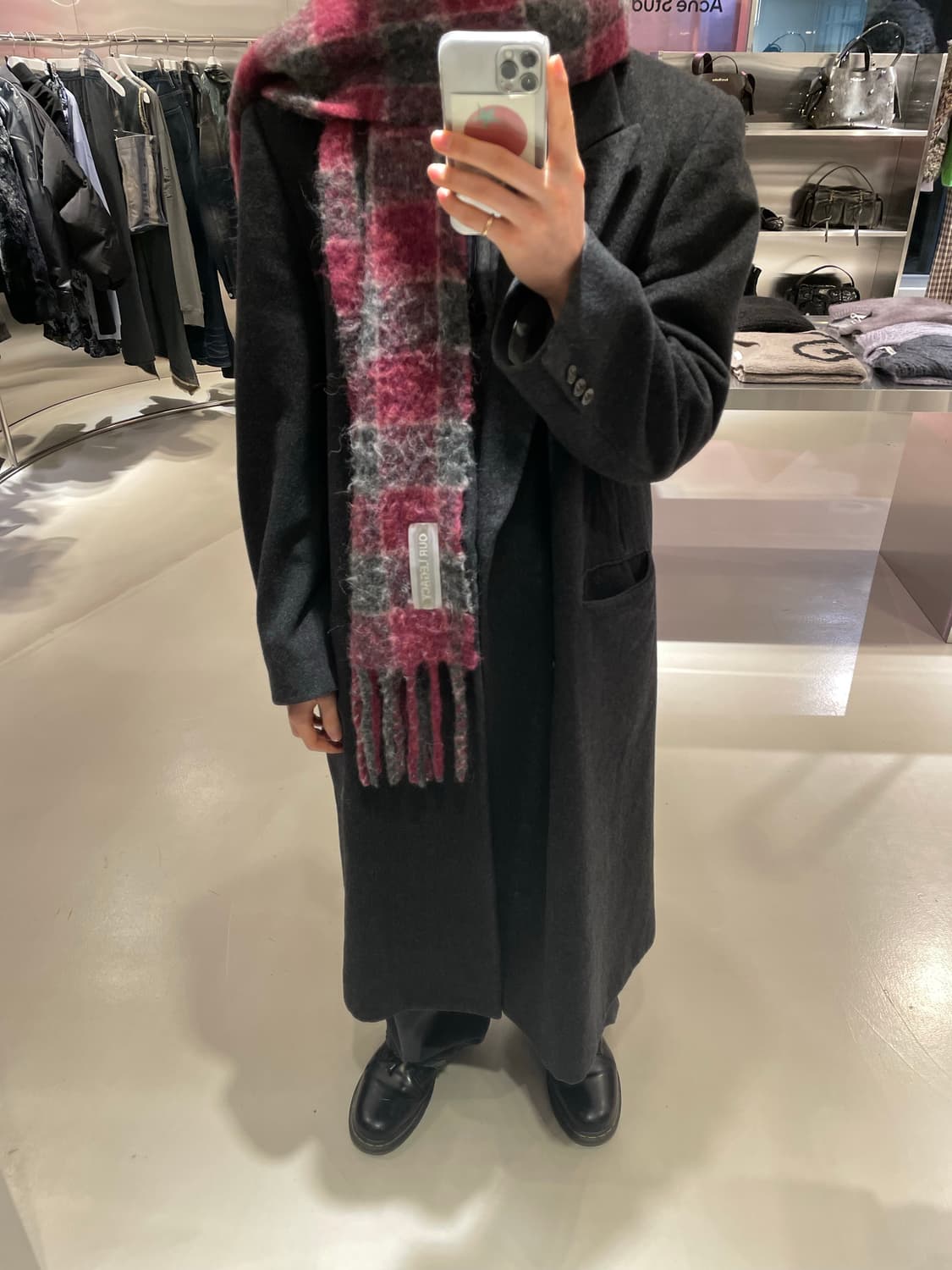 [OS] 아워레가시 에스테이트 스카프 핑크 퍼지 상품이미지3