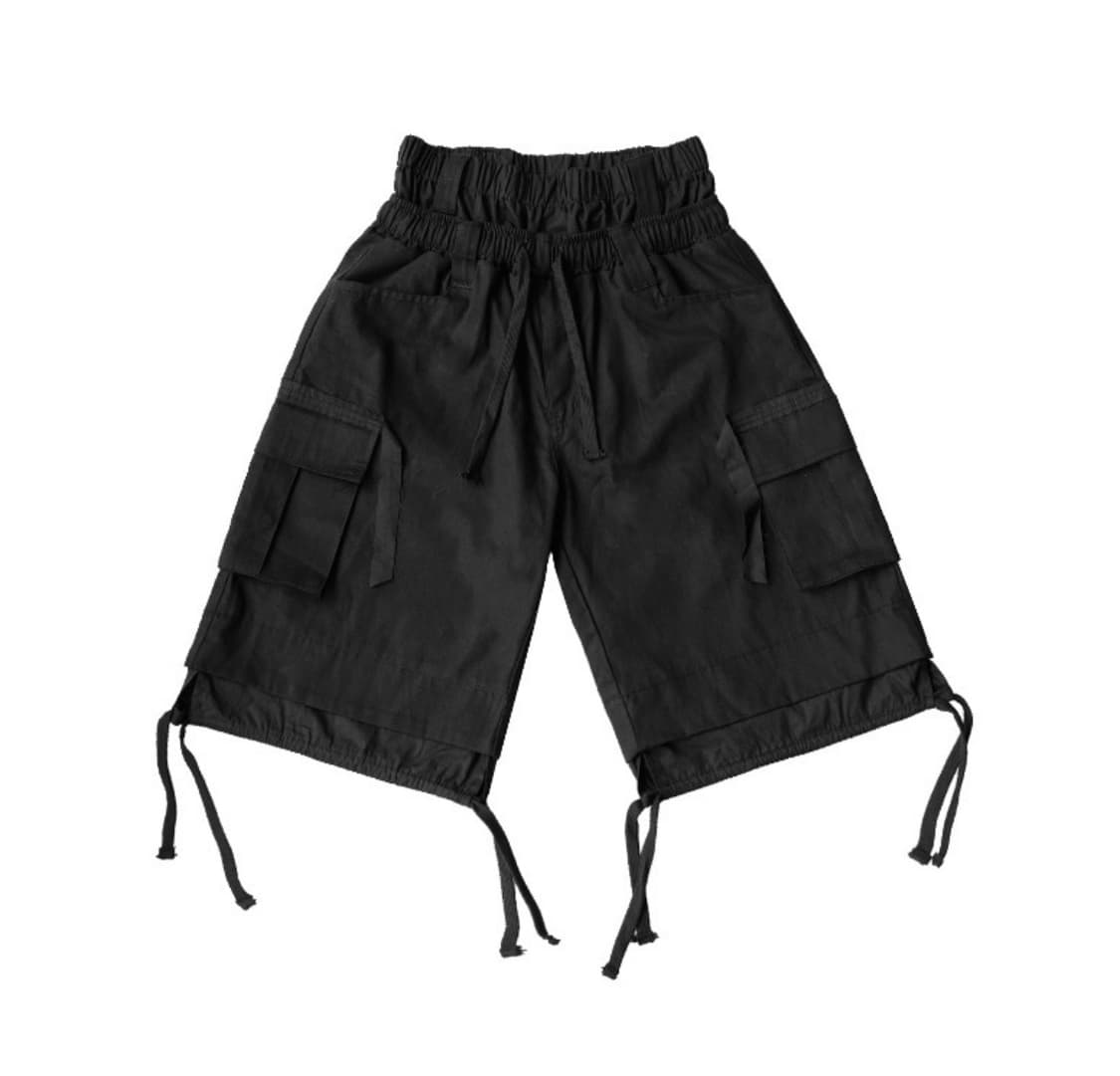 아이필럭키 더블 레이어드 카고 쇼츠 L 상품이미지1