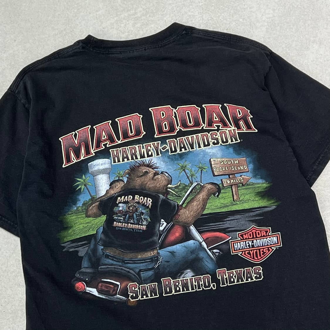 할리 데이비슨 프린팅 반팔티 s09957 상품이미지4