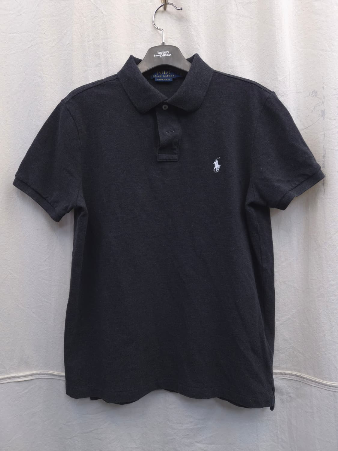 폴로 랄프로렌 반팔 카라티 차콜 상품이미지1