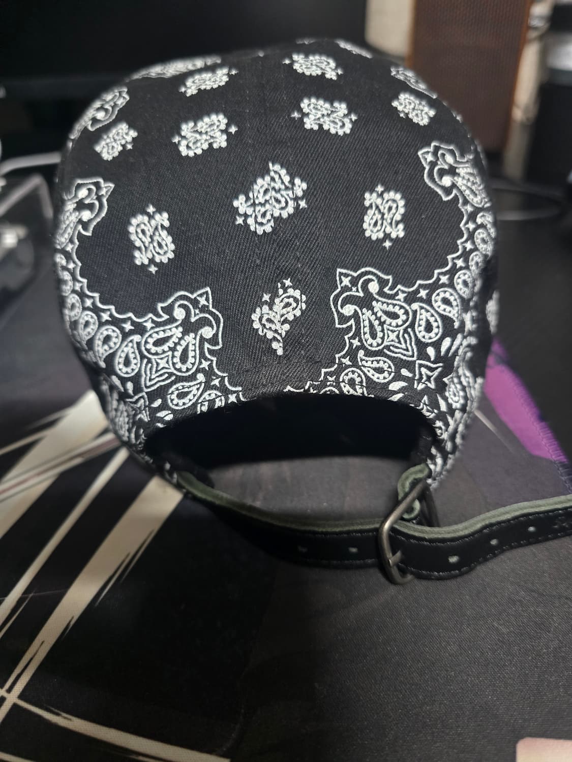 슈프림 반다나 캠프캡 모자 상품이미지2