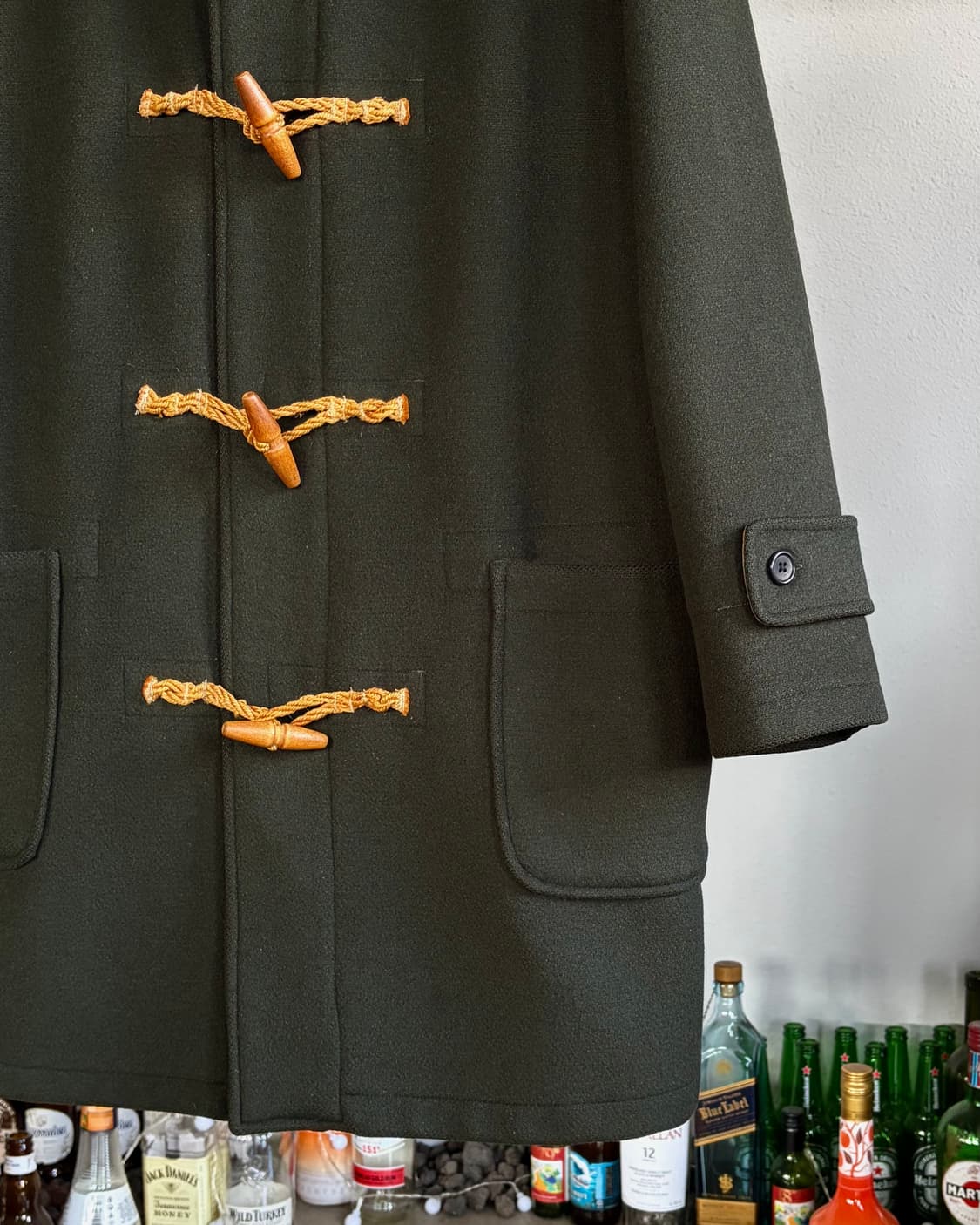 [M]폴로 랄프로렌 90s 울 더플코트 올리브 상품이미지7