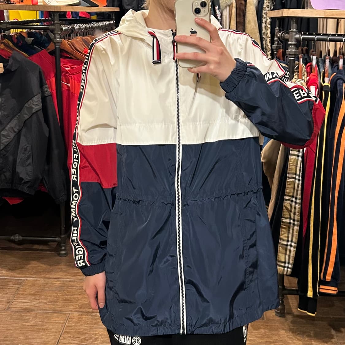 [HI] 타미힐피거 바람막이 화이트 상품이미지2