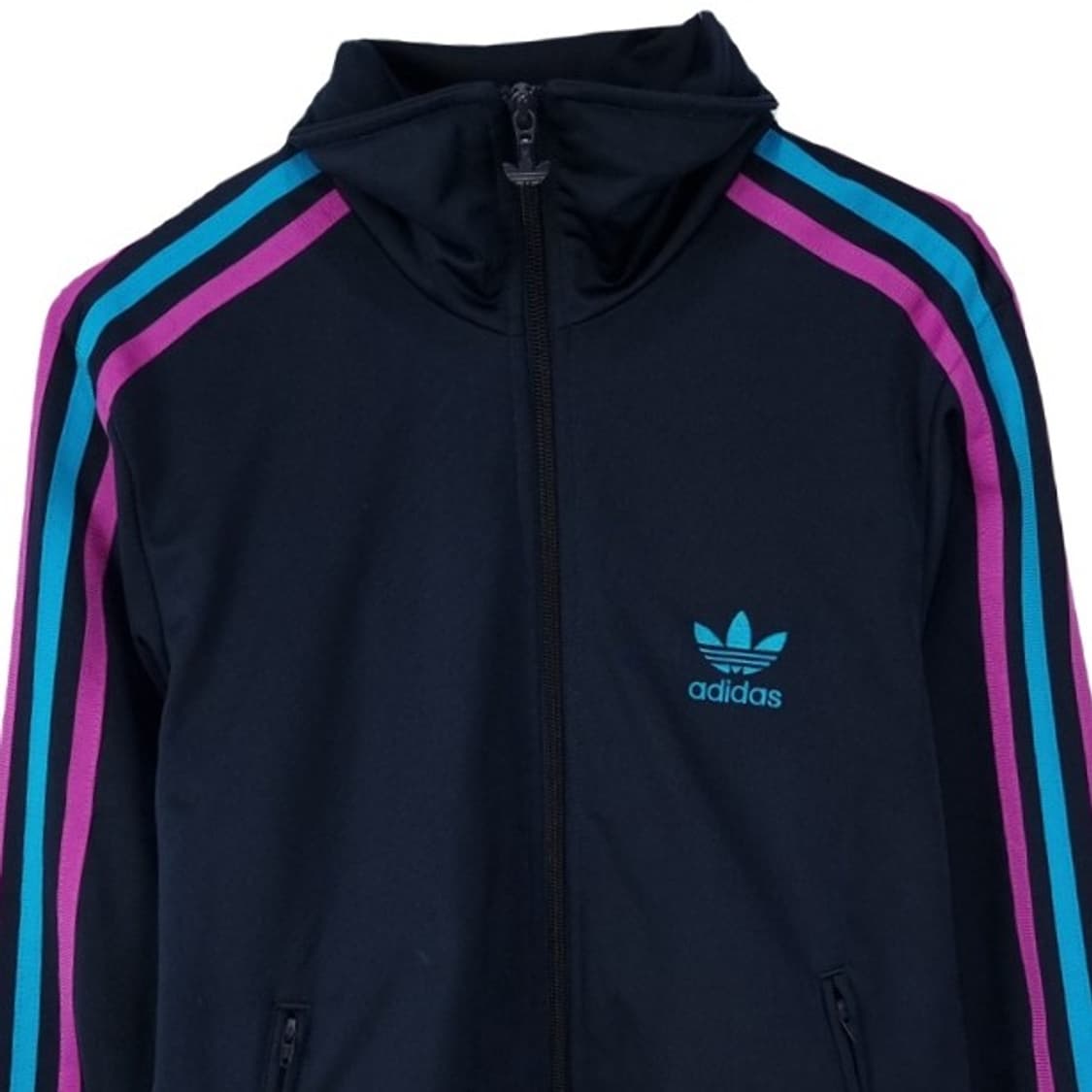 [아디다스] 빅로고 파이어버드 져지 트랙탑 집업 자켓 퍼플 M19192 상품이미지4