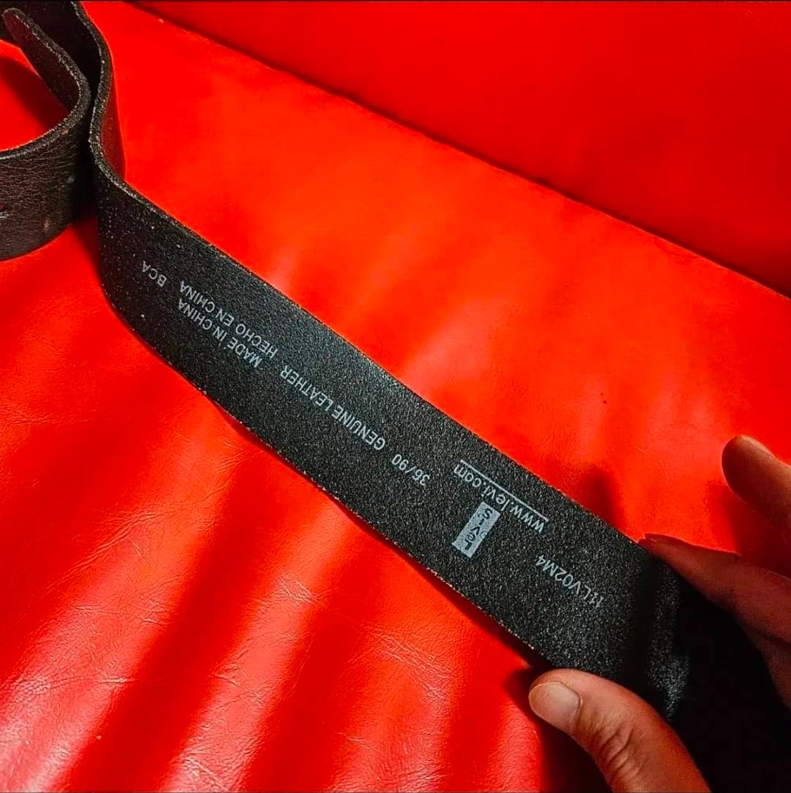 리바이스(Levis) 빈티지 이글스 빅 버클 레더 벨트 상품이미지4