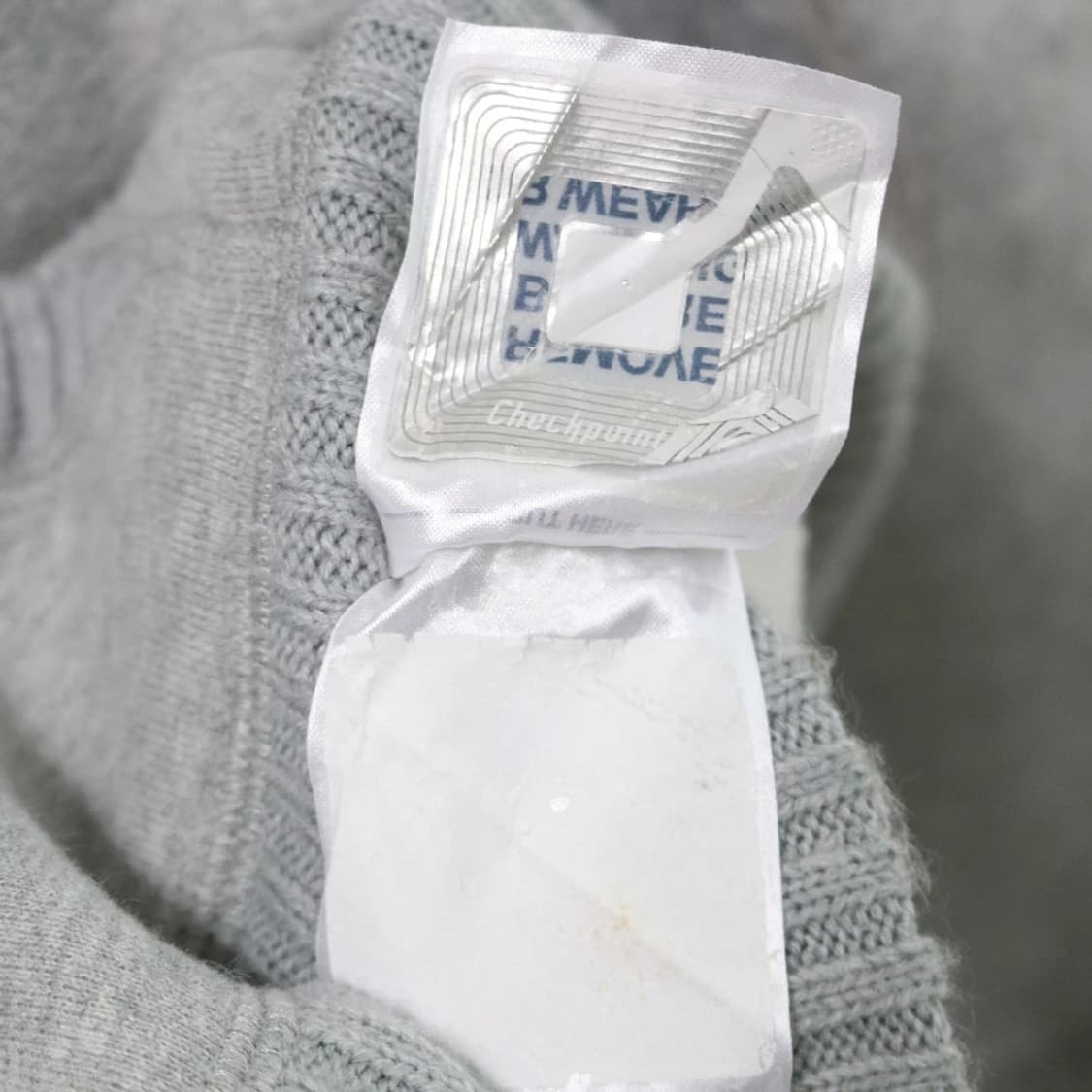 갭 니트 시보리 그레이 후드 집업 61028 상품이미지8