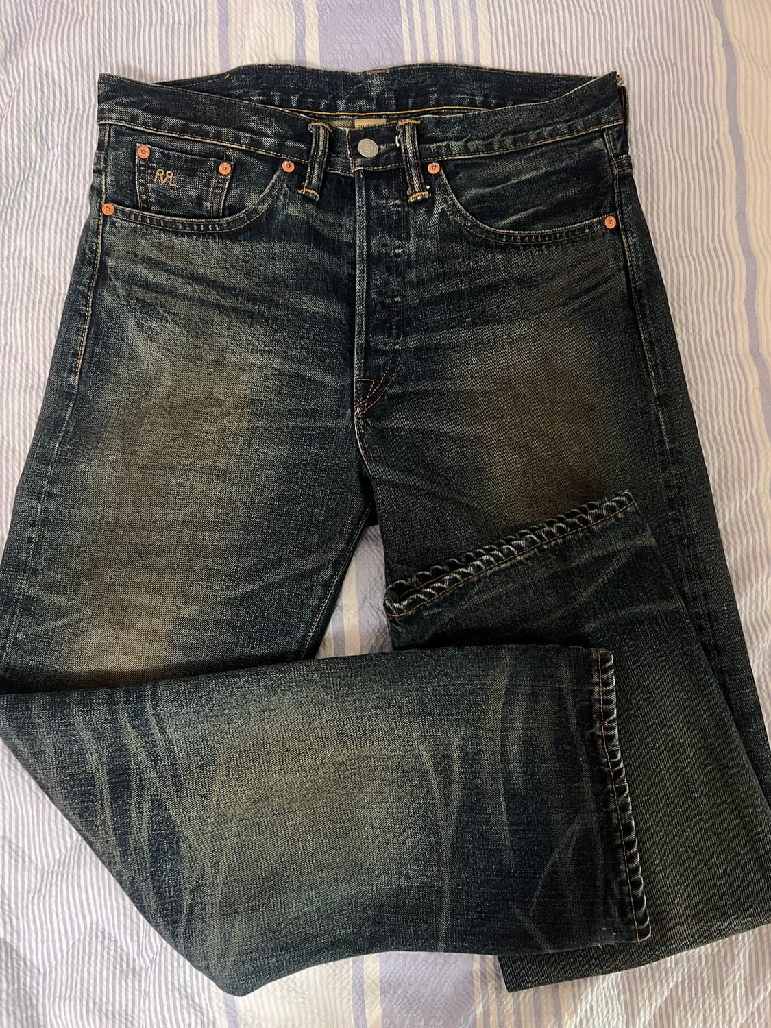 Rrl 기빈스 30x30 / 빈티지 파이브 포켓 빈파포 데님 더블알엘 상품이미지1