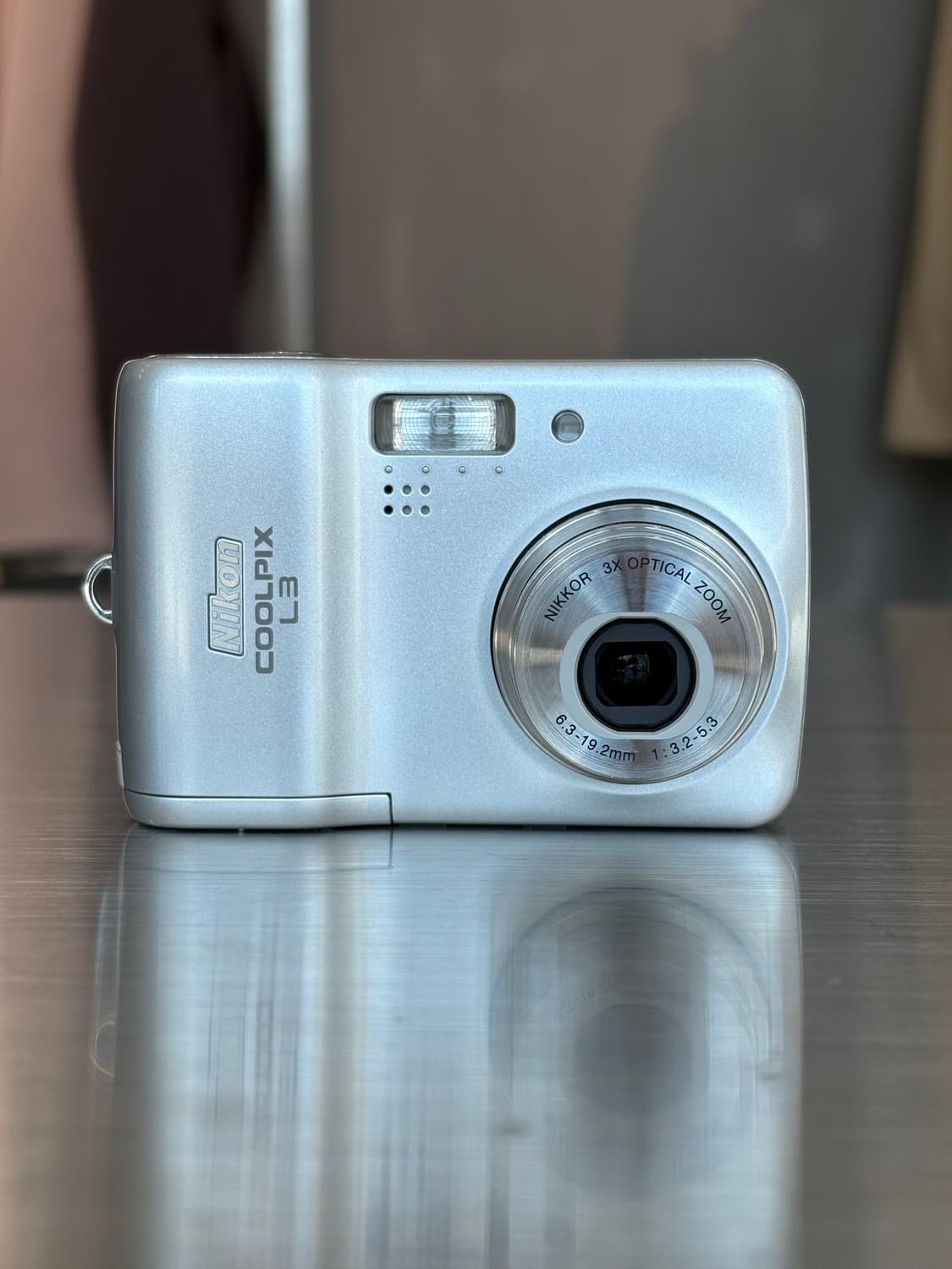 한글지원/날짜표시)니콘 쿨픽스 L3 실버 빈티지디카 상품이미지1