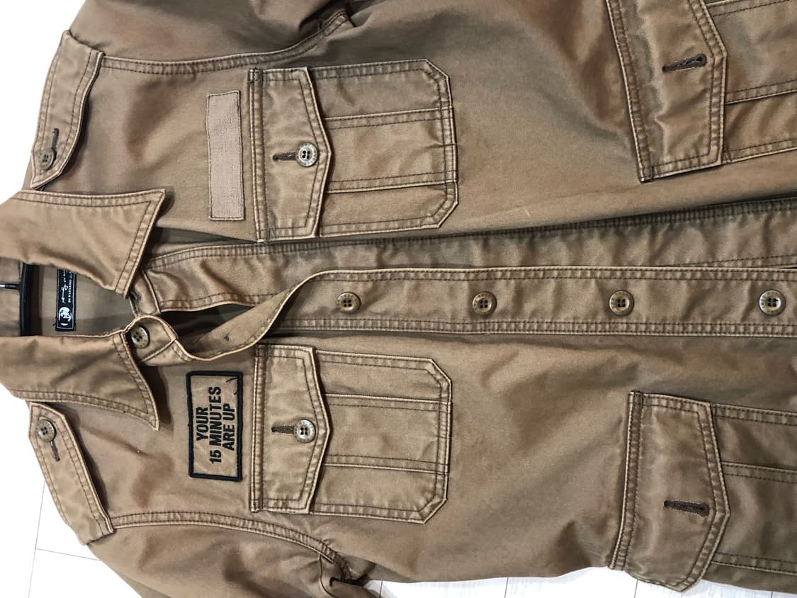 히스테릭 글래머 앤디워홀 셔츠 자켓 상품이미지5