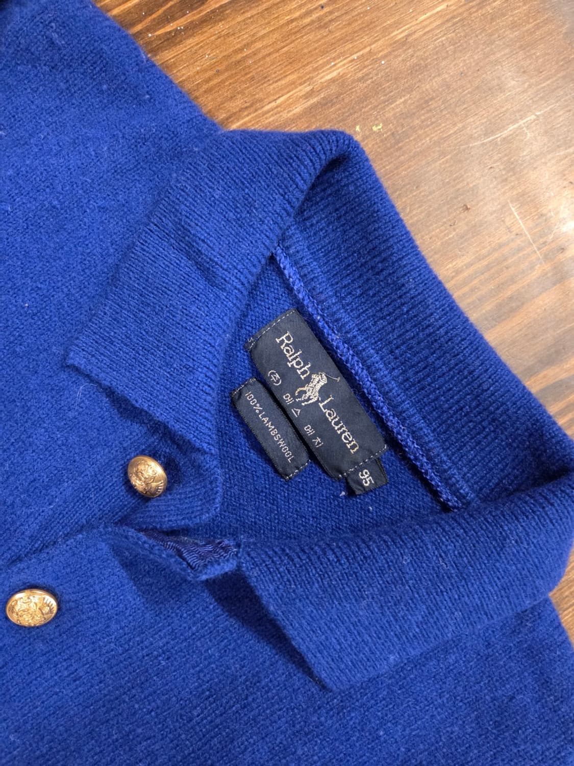 90'S 랄프로렌 램스울니트 상품이미지7