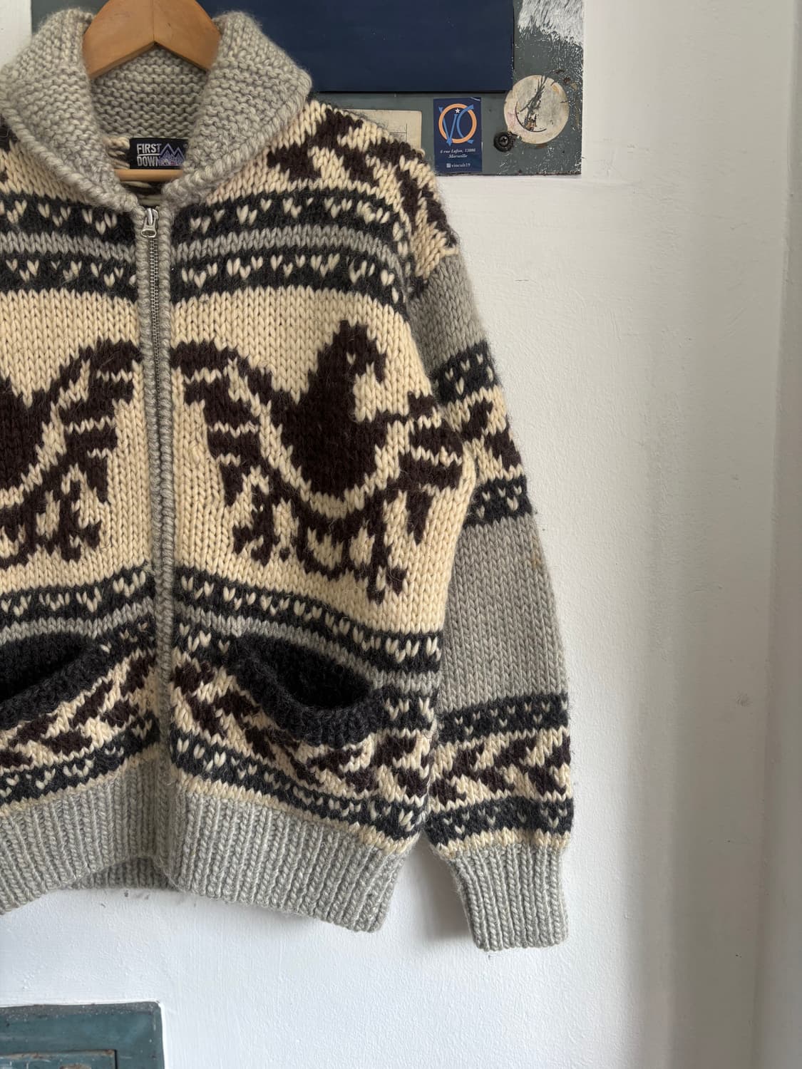 90s First Down Thunderbird Cowichan 상품이미지3