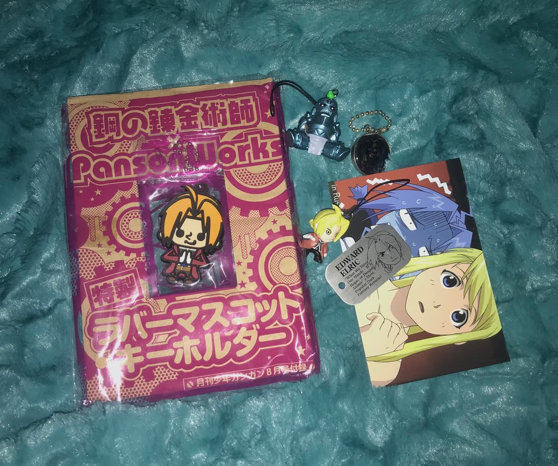 강철의 연금술사 강연금 하가렌 굿즈 키링 카드  상품이미지1