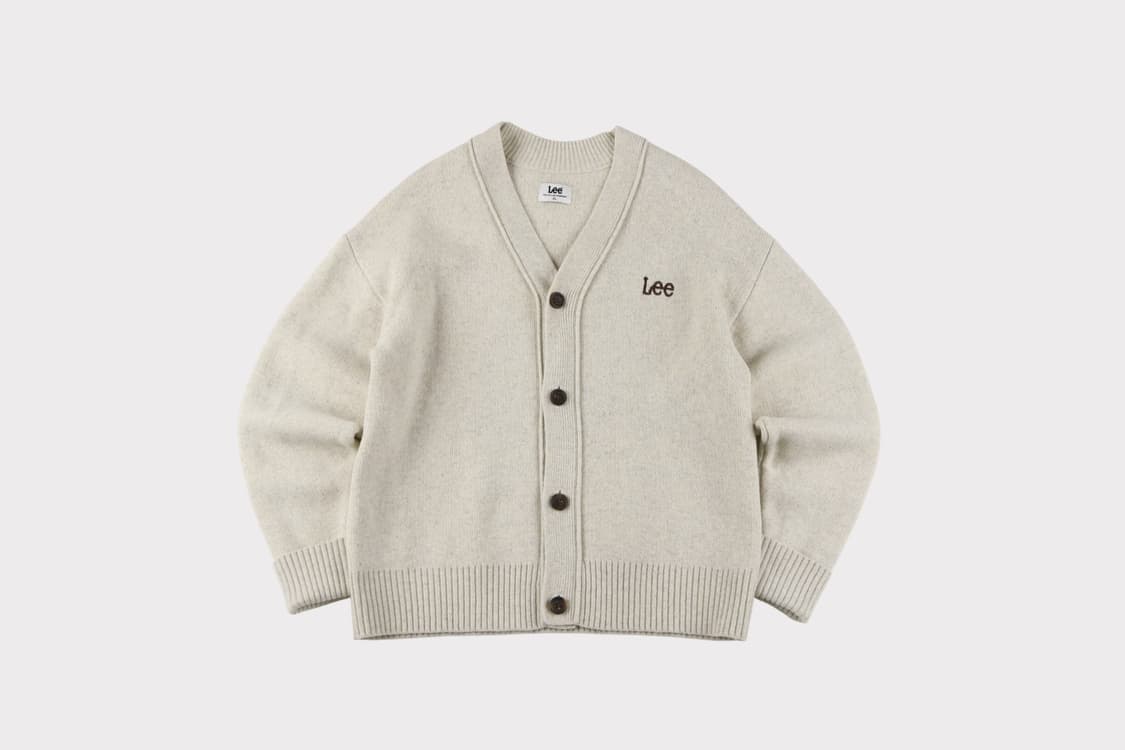 [XL] LEE 울 니트 가디건 상품이미지1