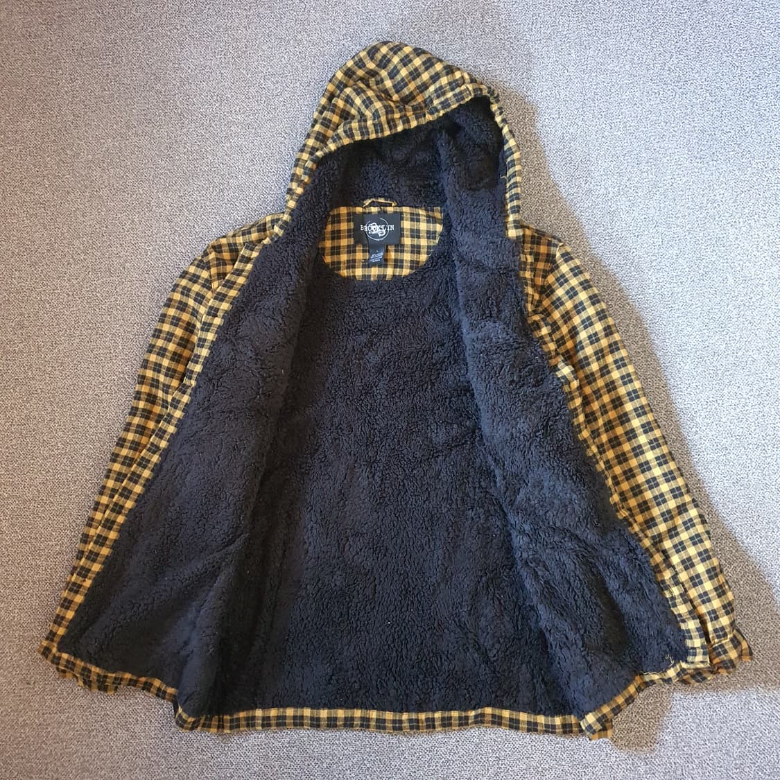 미국 수입 쉐르파 안감 플란넬 후드셔츠 no.8 상품이미지5
