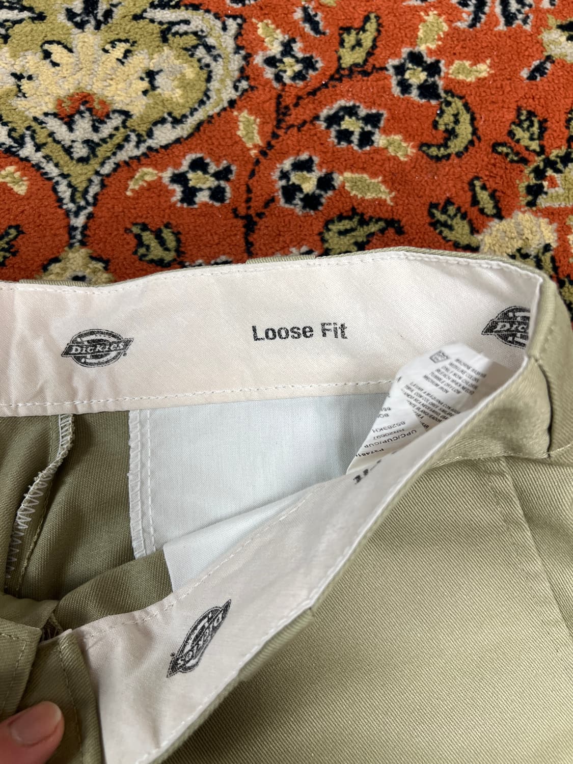 [30] DICKIES 디키즈 더블니 루즈핏 베이지 팬츠 상품이미지5