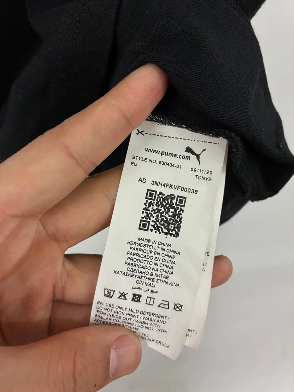 푸마x메종키츠네 로고 프린트 오버 코튼 반팔 티셔츠 PN9771 상품이미지7