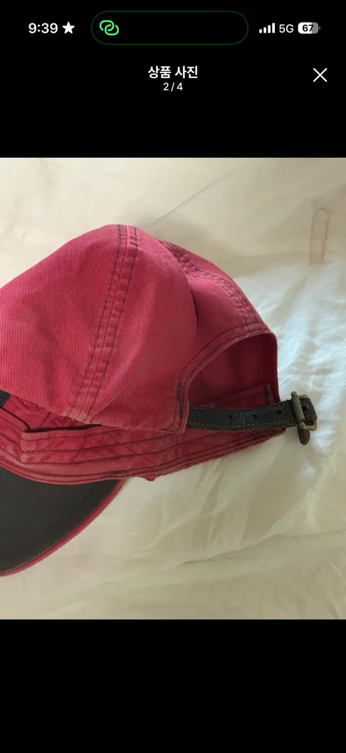 폴로 로고 빈티지 캡 모자  상품이미지2