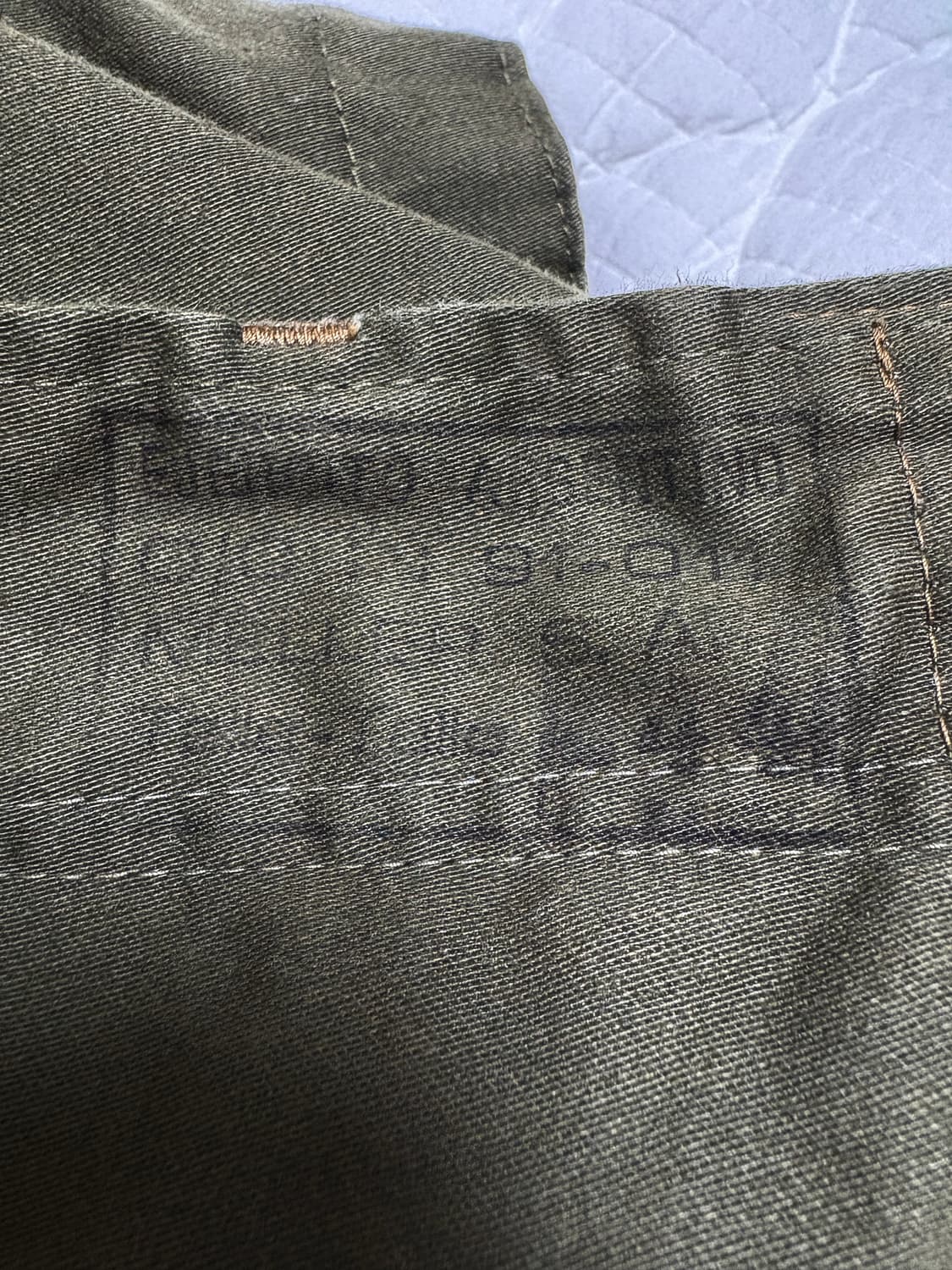 아르헨티나 군 자켓 1991년 보급품 상품이미지6