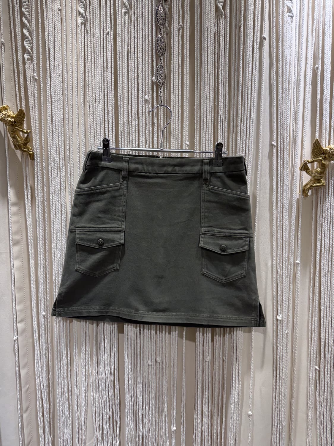 Adidas Khaki Pocket Skirt 0076 상품이미지4