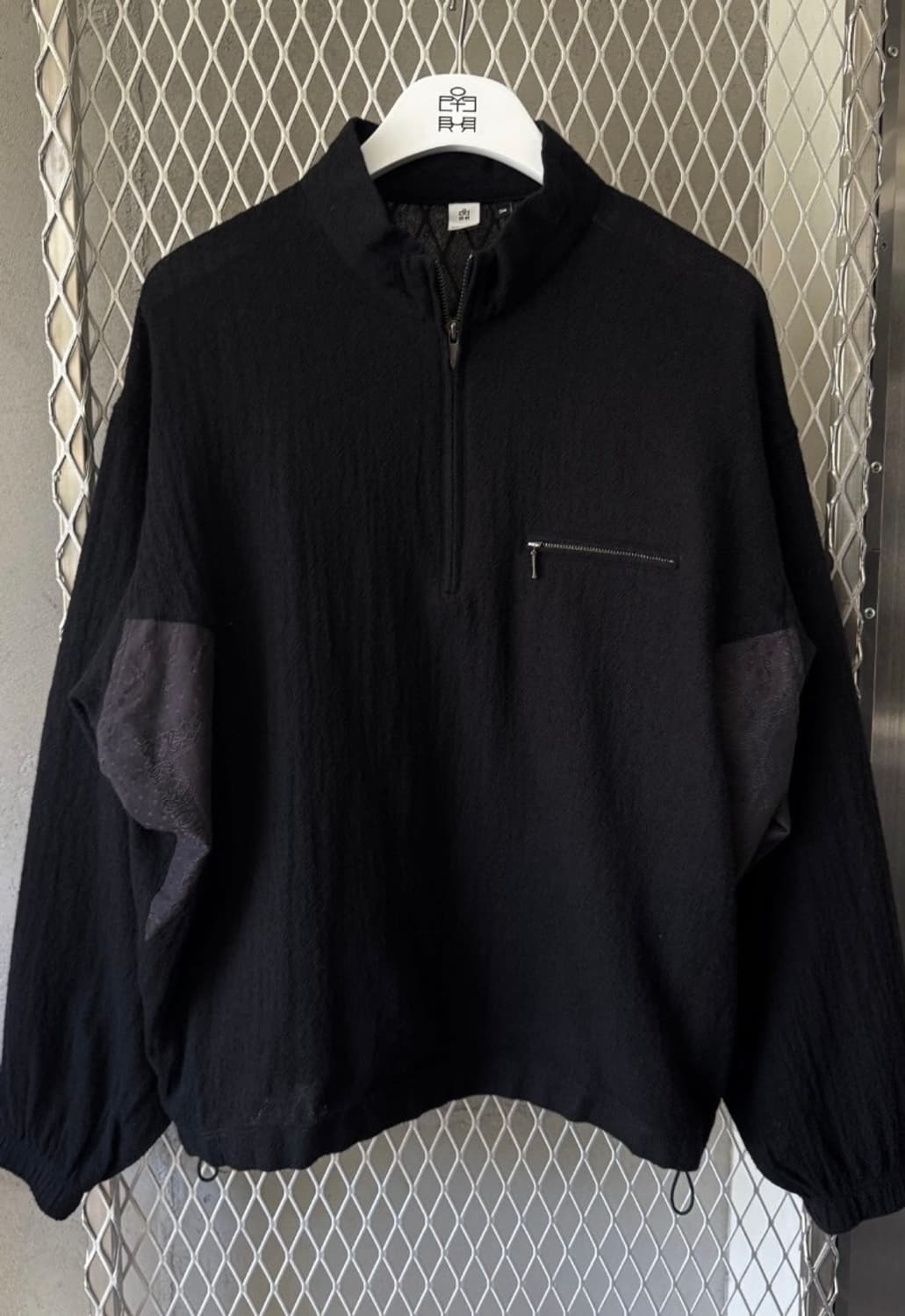 폴리테루 보일드 울 페이즐리 집업 4 상품이미지1