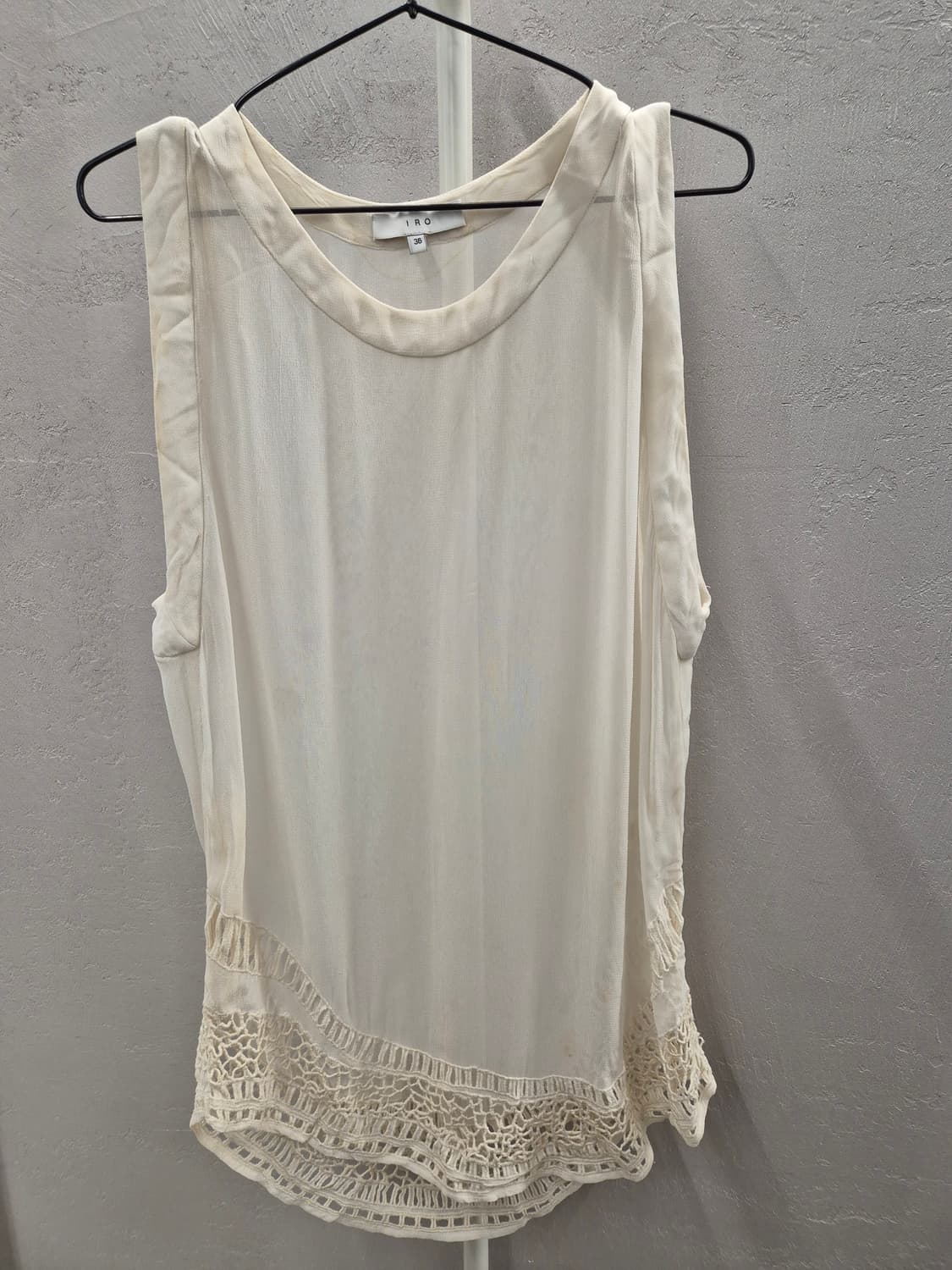 IRO 엘리스턴 레이스 민소매 블라우스 36 상품이미지2