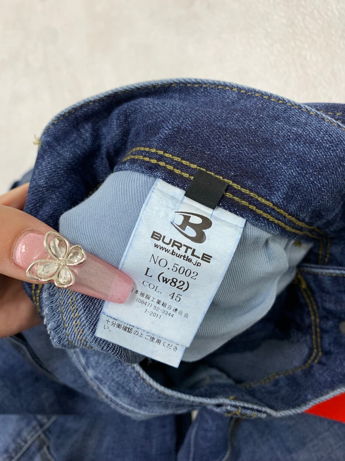 Burtle 데님 카고 팬츠 #118 상품이미지5