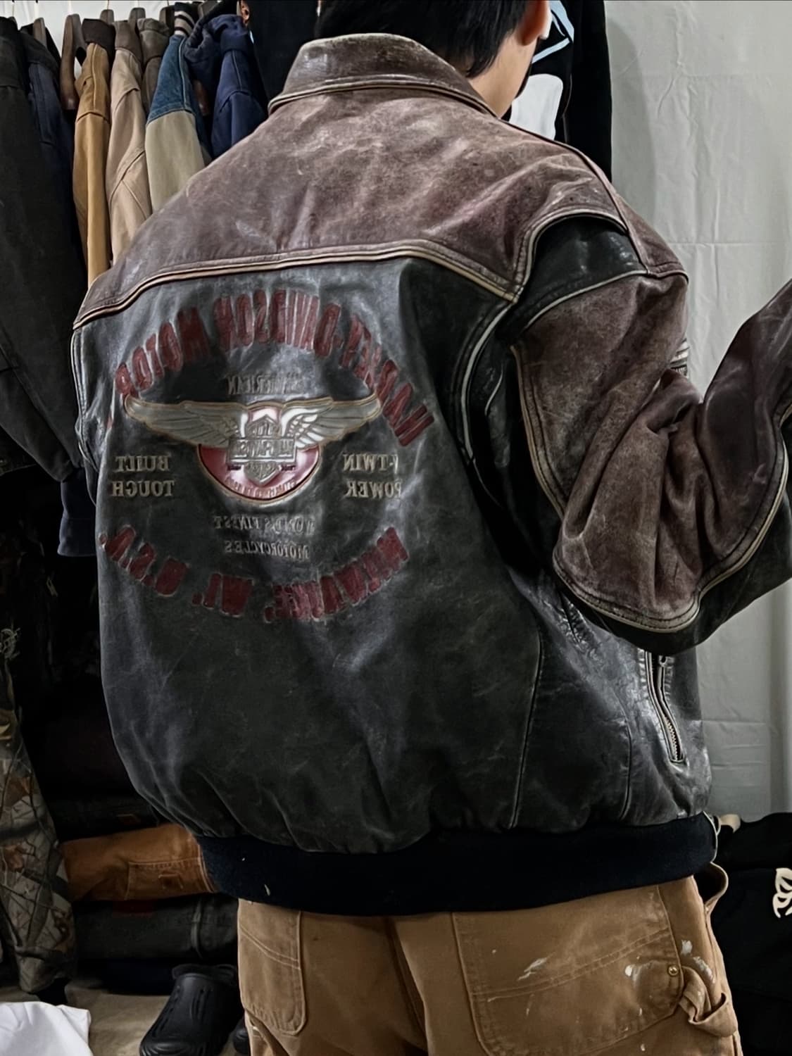 할리데이비슨 라이더자켓 가죽자켓 상품이미지1