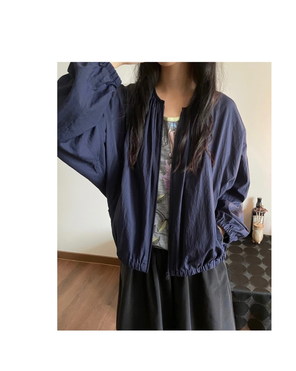 balloon zip-up blouson 상품이미지1