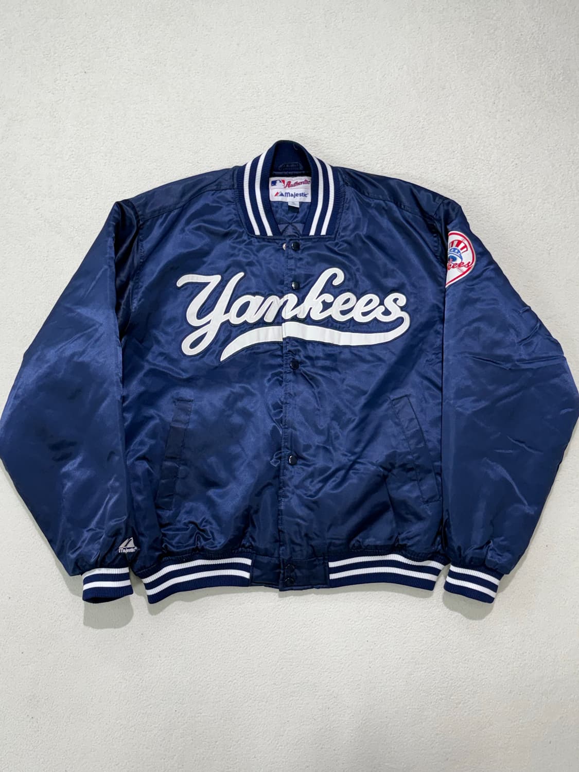 마제스틱 뉴욕 양키스 스타디움 바시티 자켓 점퍼 xl 상품이미지1