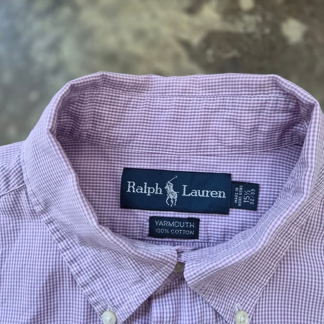 15.5) 폴로 랄프로렌 체크셔츠 남방 아메카지 시티보이 상품이미지3