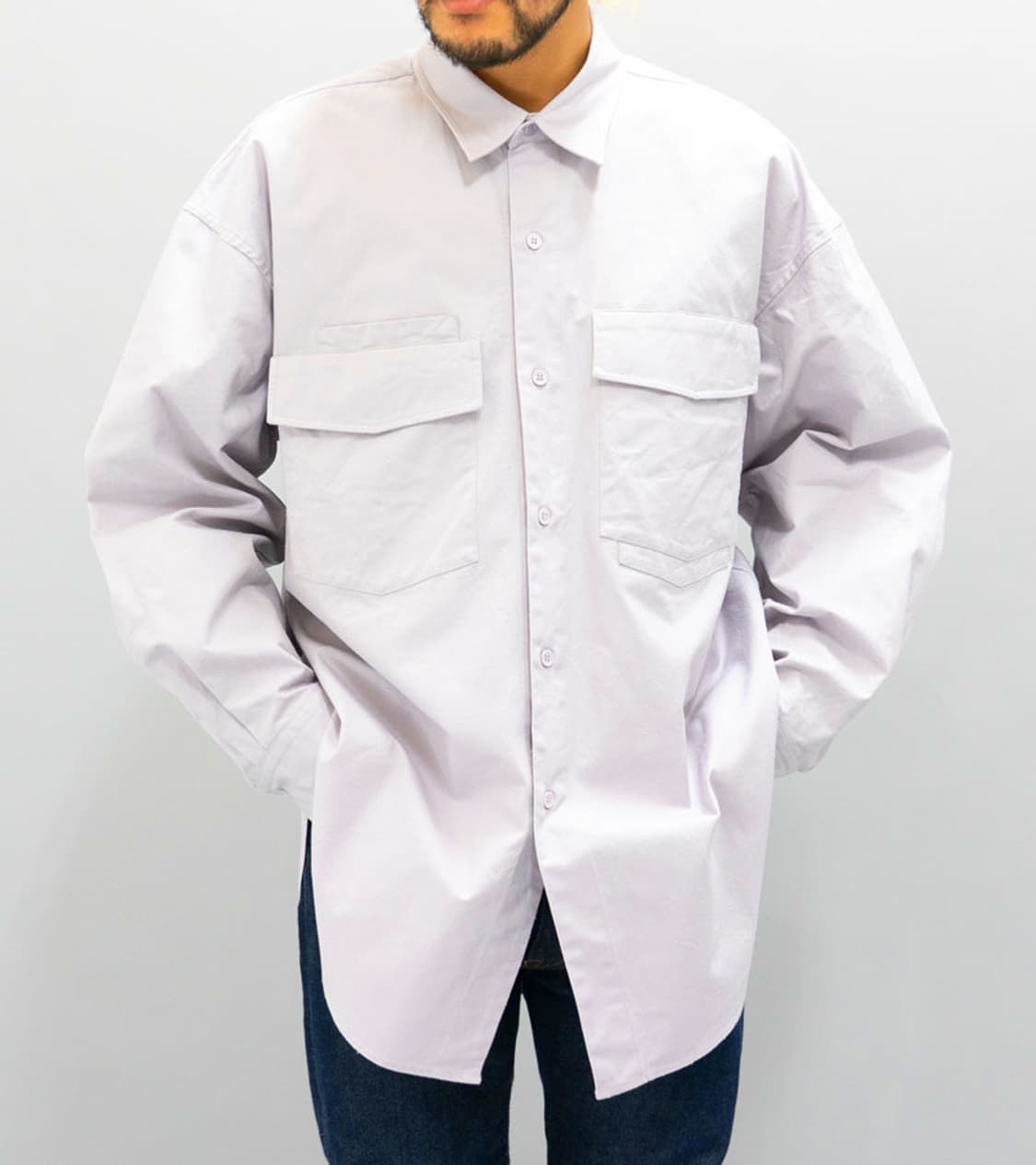 UNUSED - OVERSIZED WORK SHIRT 상품이미지2