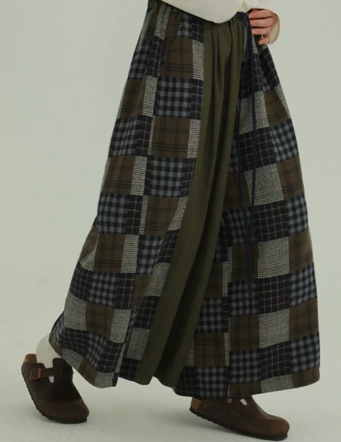 EPIC RARE 패치워크 베스트 + 치마바지 [M] 상품이미지3