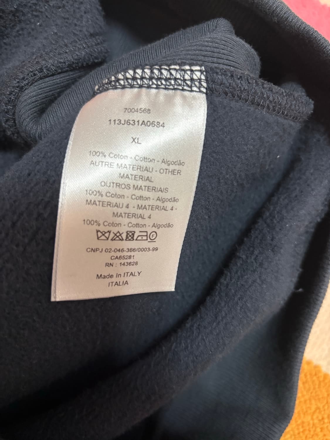 [XL]디올 오블리크 테리 코튼 후디 상품이미지3