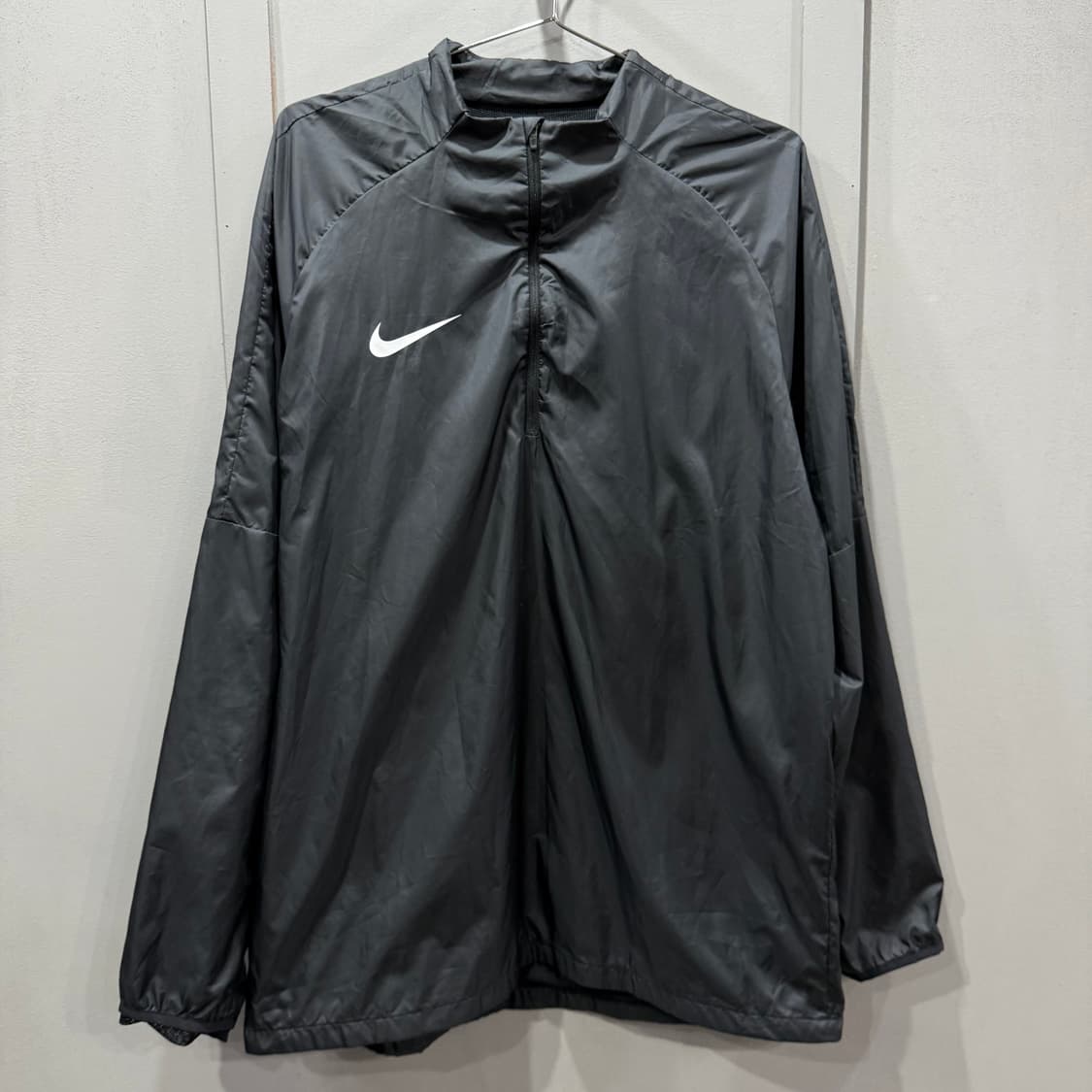 L 나이키 아카데미 드릴탑 바람막이 윈드러너 아노락 웜업 롱슬리브  상품이미지1