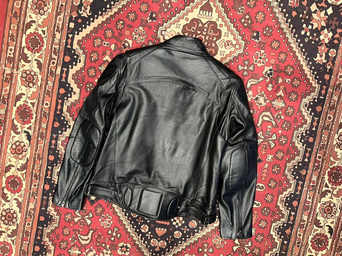 ( L ) 바이커자켓 라이더자켓 가죽자켓 레이싱자켓 빈티지가죽 상품이미지4