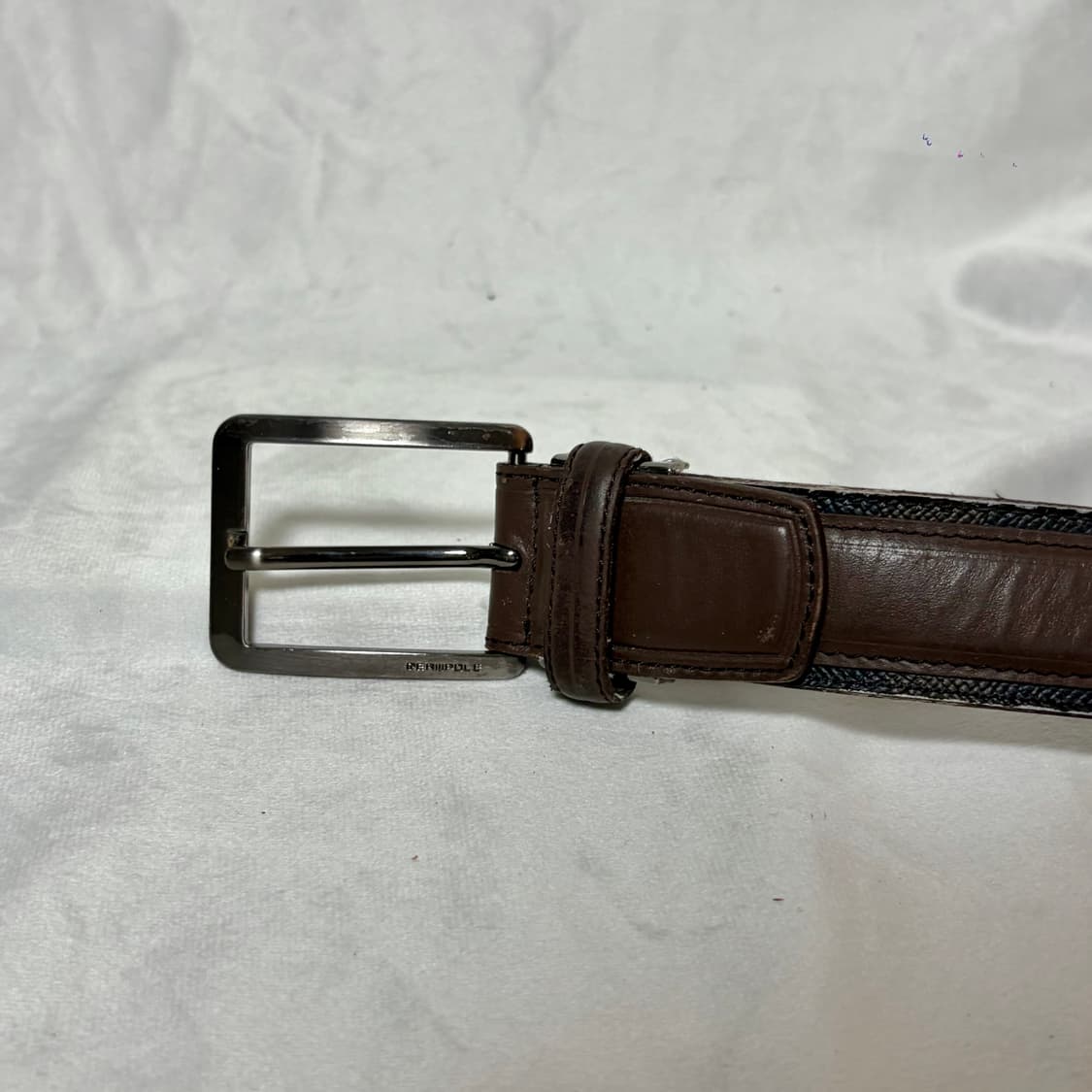 빈폴 빈티지 더블 레이어 레더 벨트 상품이미지3