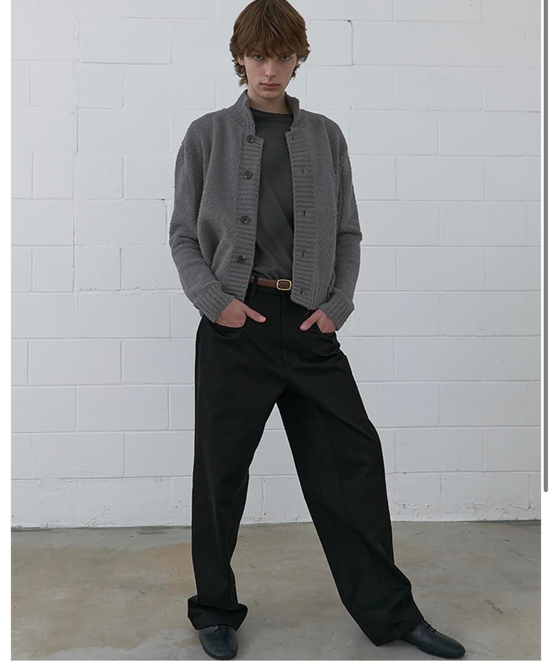 [50] Aieul - Armony Trousers_Black LLUD 상품이미지2