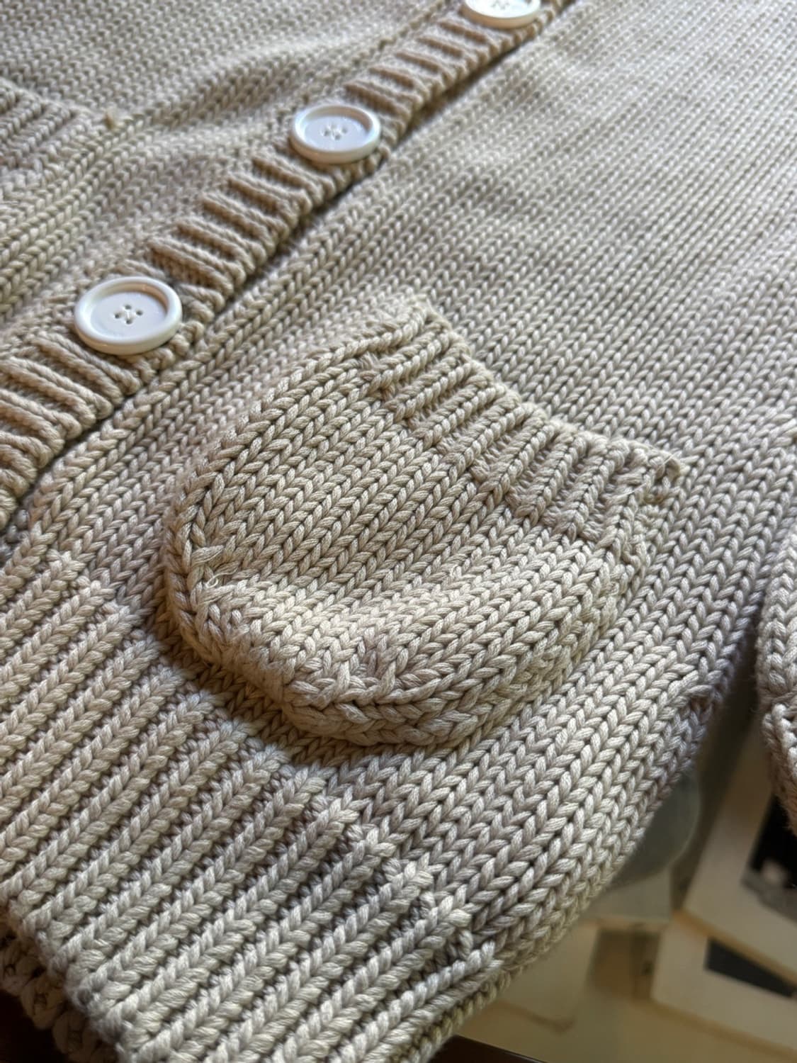 버버리 롱가디건 66~77 상품이미지9