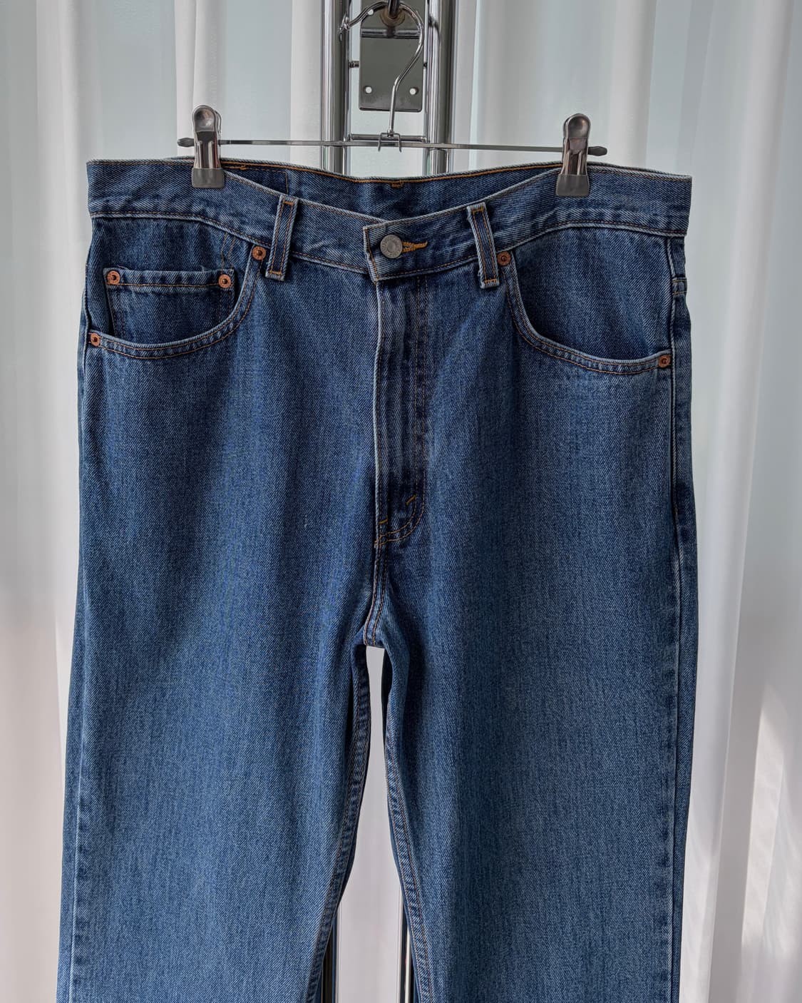 [33인치]리바이스 00s 멕시코산 517 부츠컷 데님 팬츠 상품이미지3