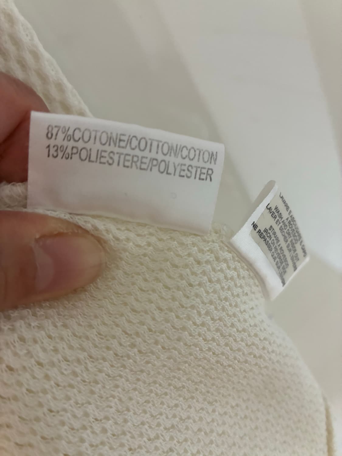 닐 바렛 메쉬 크롭 탑 상품이미지5