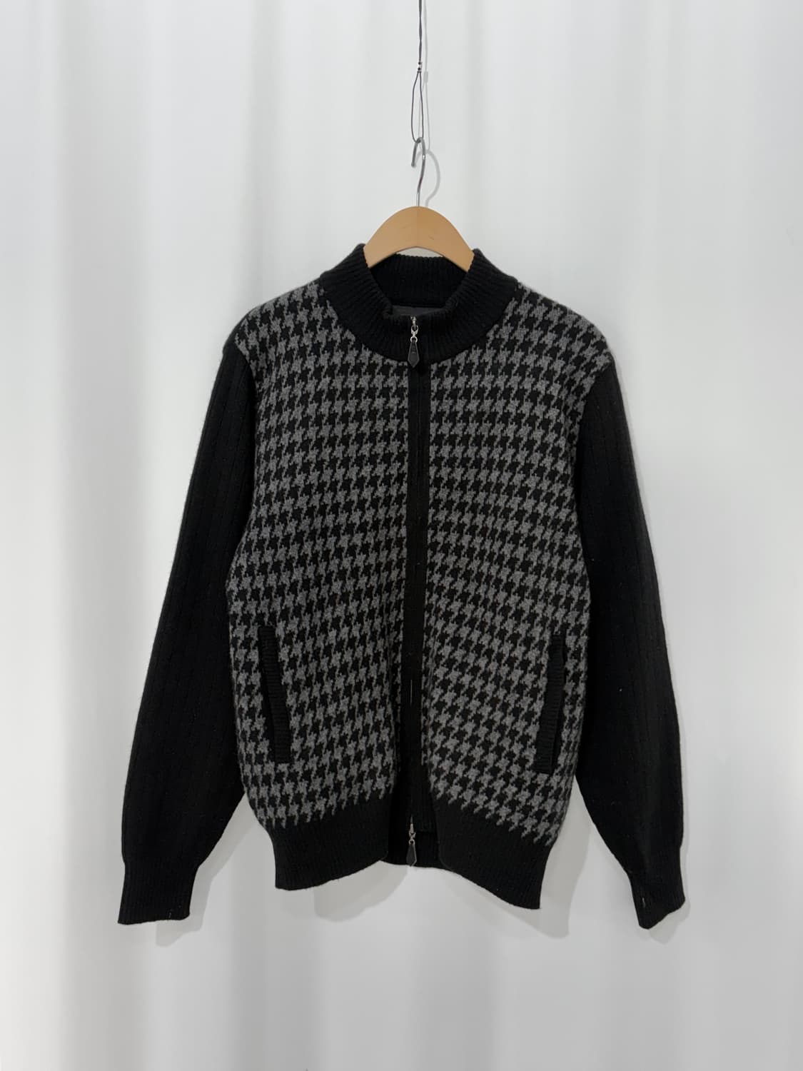 DAKS LONDON 2way zipper zip up knit  상품이미지1